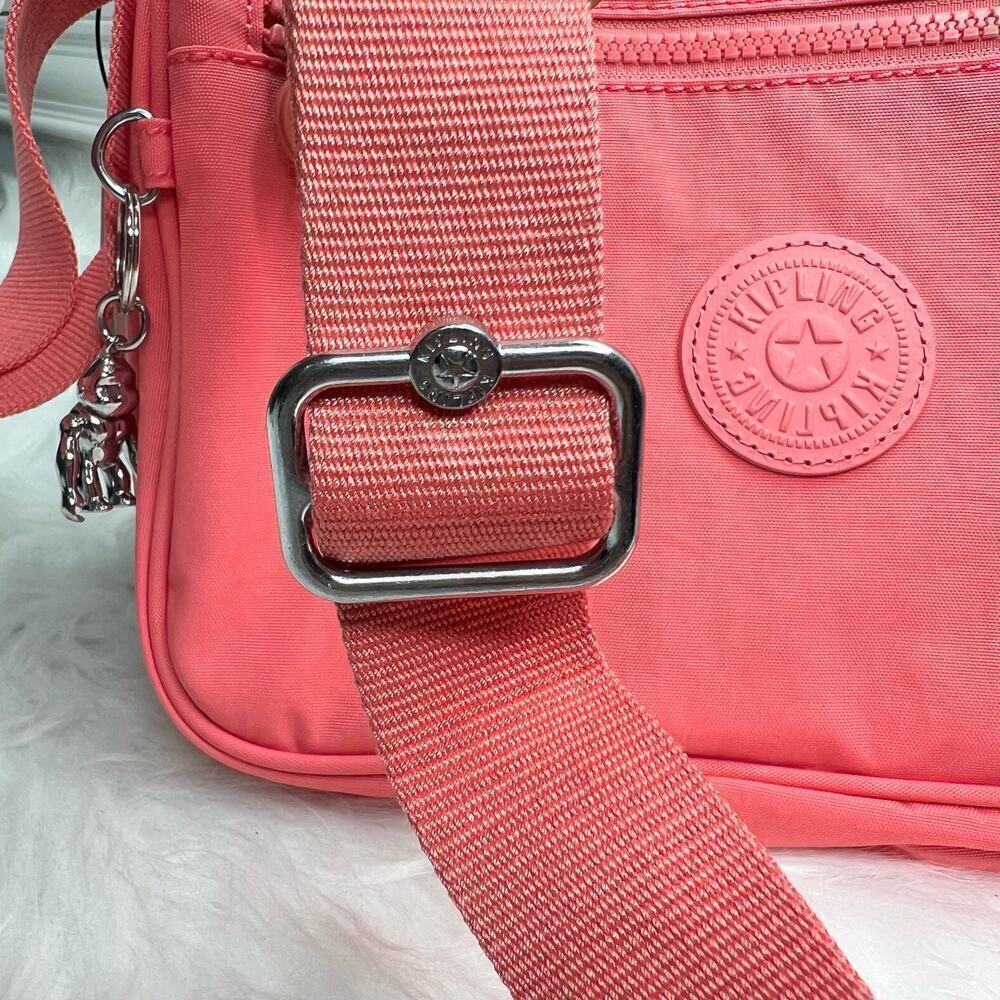 New Y2K Sporty Kipling Callie Crossbody Shoulder Bag - Picture 5 of 6